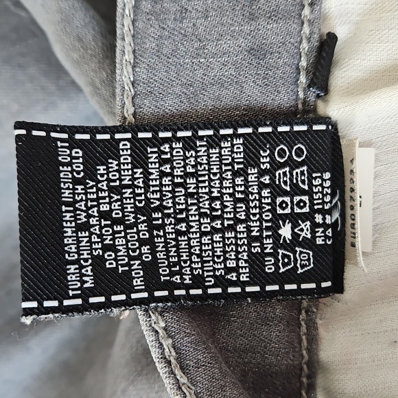 7FAM Ankle Gwenevere Distressed Jeans, Size 27 - Picture 7 of 10